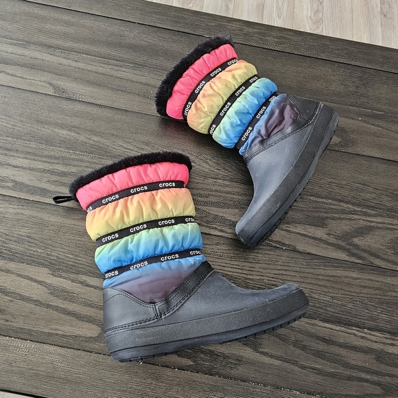 Crocs Crocbrand Winter Boots - Picture 2 of 7